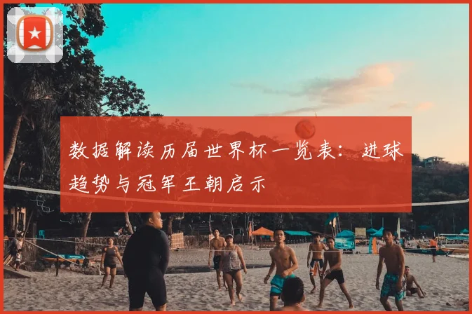 数据解读历届世界杯一览表：进球趋势与冠军王朝启示