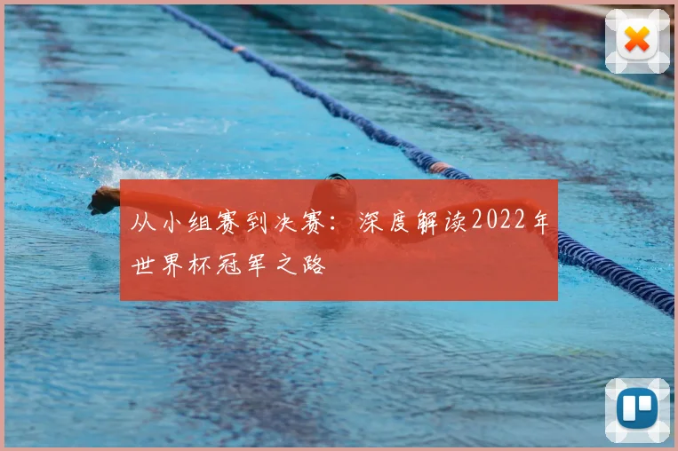 从小组赛到决赛：深度解读2022年世界杯冠军之路